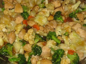 sesame chicken stir-fry recipe