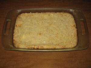 peach cheesecake bars recipe marissabaker.wordpress.com