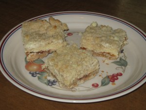 peach cheesecake bars recipe marissabaker.wordpress.com