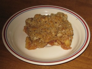 Apple Crisp recipe marissabaker.wordpress.com