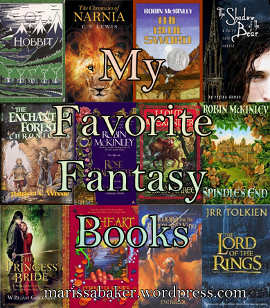 "My Favorite Fantasy Books" marissabaker.wordpress.com