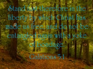 "Free In Christ" marissabaker.wordpress.com