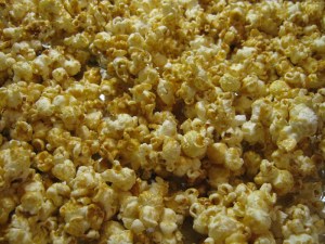 Caramel Corn and Doctor Who. marissabaker.wordpress.com