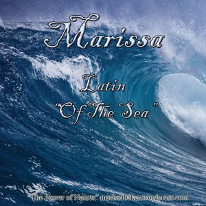 “The Power of Names”by marissabaker.wordpress.com