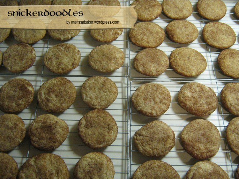 snickerdoodles