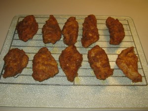 "Crunchy Chicken Breasts with Honey Garlic Sauce" marissabaker.wordpress.com