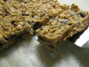 Fruit and Seed Granola Bars marissabaker.wordpress.com