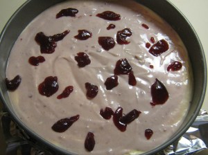 Almond Raspberry Cheesecake recipe by marissabaker.wordpress.com