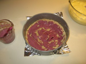 Berry Swirl Cheesecake recipe by marissabaker.wordpress.com