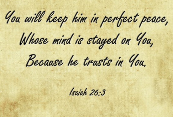 "Comfort and Peace" marissabaker.wordpress.com