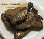 Steak marinade made without Worcestershire sauce. marissabaker.wordpress.com