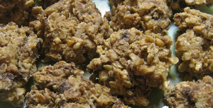 Crunchy No-Bake Cookies