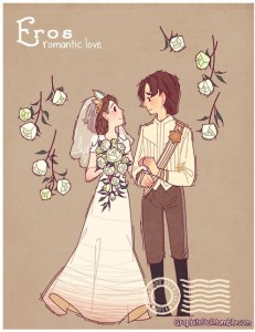Disney explains Greek words for love, by Blair a.k.a. GraphiteDoll
