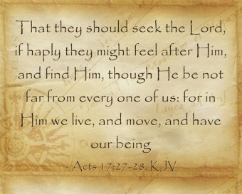 Feeling After The Lord | marissabaker.wordpress.com