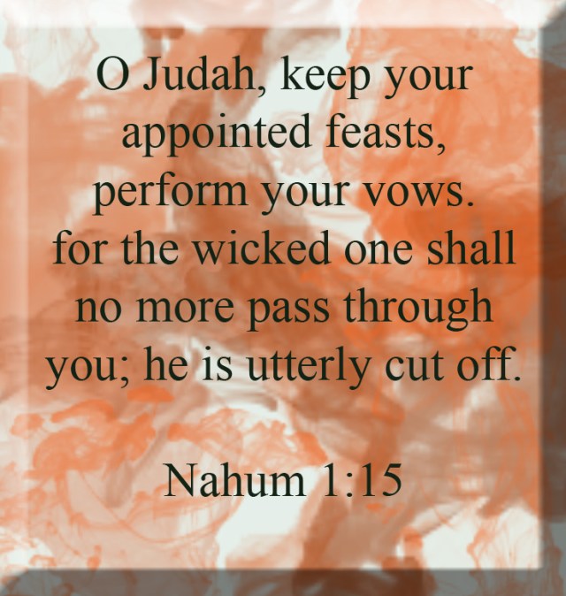 God's Anger in Nahum | marissabaker.wordpress.com