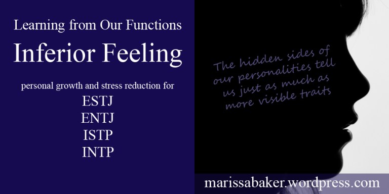 Learning from Our Stress Function - Inferior Feeling | marissabaker.wordpress.com