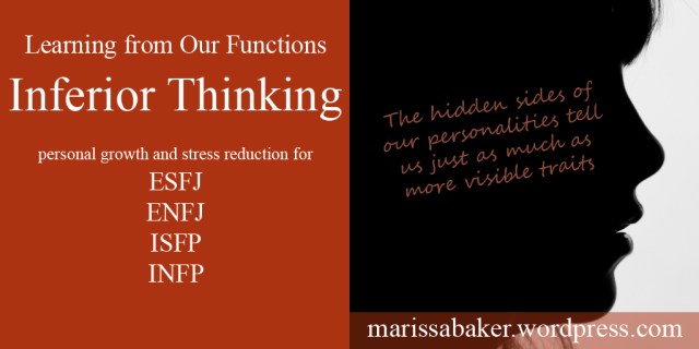Learning from Our Stress Function - Inferior Thinking | marissabaker.wordpress.com