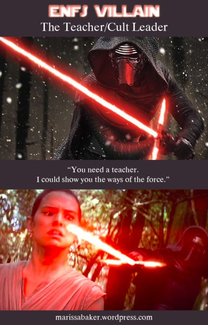 Thoughts on Kylo Ren, the Force, and Evil ENFJs | marissabaker.wordpress.com