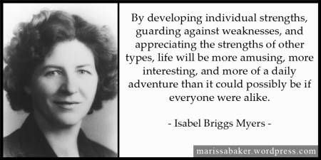 Myers-Briggs: Fad or Science? | marissabaker.wordpress.com