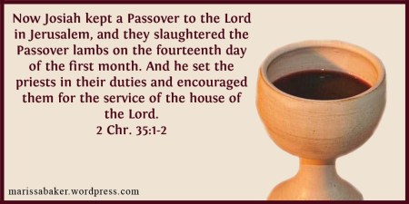 Why I'm Keeping Passover On Nisan 14 | marissabaker.wordpress.com