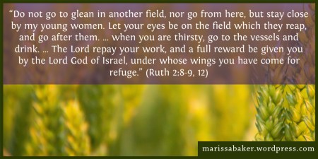 Firstfruits From the Rejects | marissabaker.wordpress.com