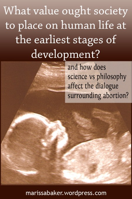 When Should We Value Human Life? | marissabaker.wordpress.com