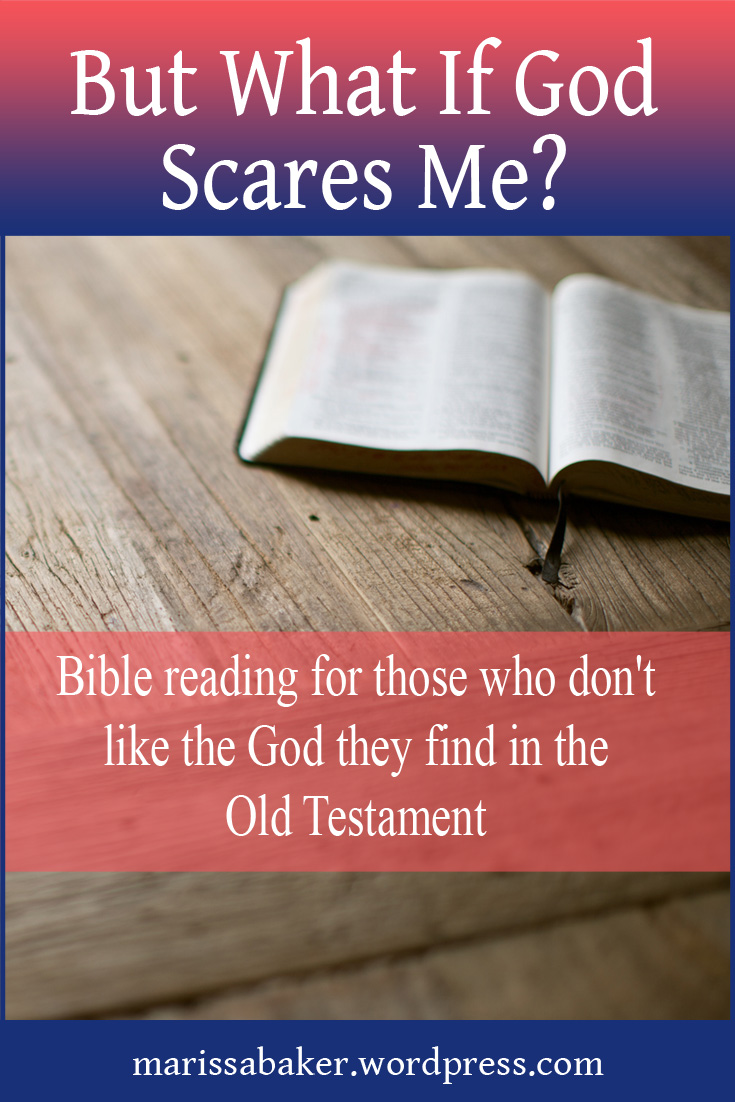 But What If God Scares Me? Bible reading for those who don't like the God they find in the Old Testament | marissabaker.wordpress.com