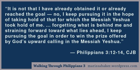 click to read article, Walking Through Philippians 3: Paul's Thoughts on Following Jesus | marissabaker.wordpress.com