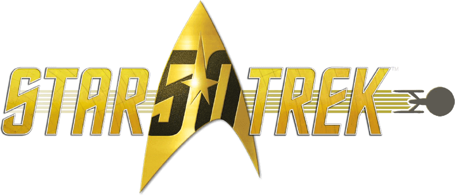 official Star Trek 50th Anniversary logo