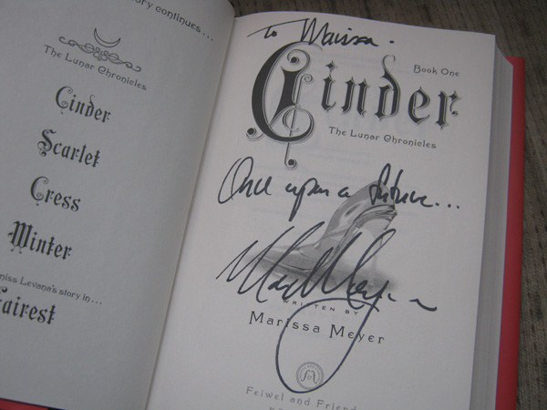 Meeting Marissa Meyer | marissabaker.wordpress.com