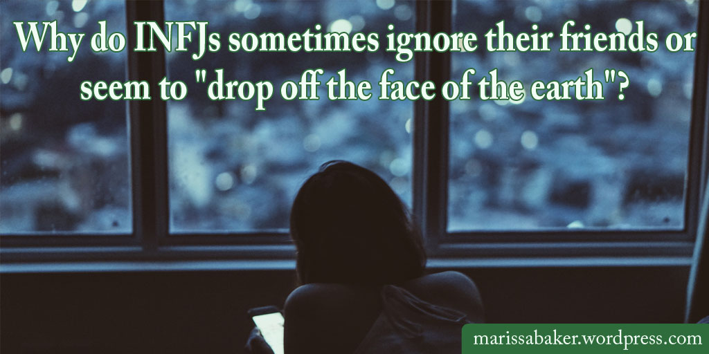 click to read article, "The Vanishing INFJ" | marissabaker.wordpress.com
