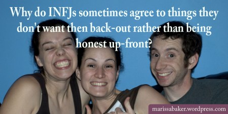 click to read article, "The Problem of Being Too Agreeable" | marissabaker.wordpress.com