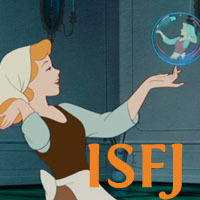 Cinderella - ISFJ. Visit marissabaker.wordpress.com for more Disney princess types