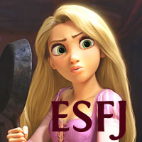Rapunzel - ESFJ. Visit marissabaker.wordpress.com for more Disney princess types