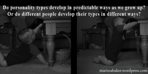 click to read article, "Let's Talk About How Our Personalities Develop" | marissabaker.wordpress.com