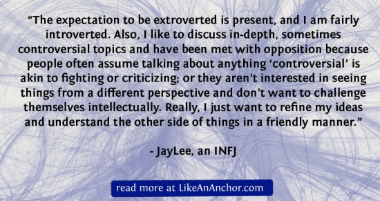 Mercy and Truth Meet Together: INFJ Christians | LikeAnAnchor.com