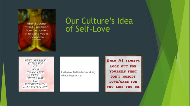 As You Love Yourself | marissabaker.wordpress.com