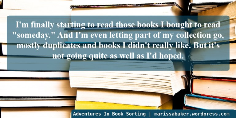 Adventures In Book Sorting