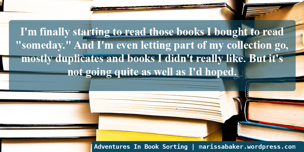 Adventures In Book Sorting