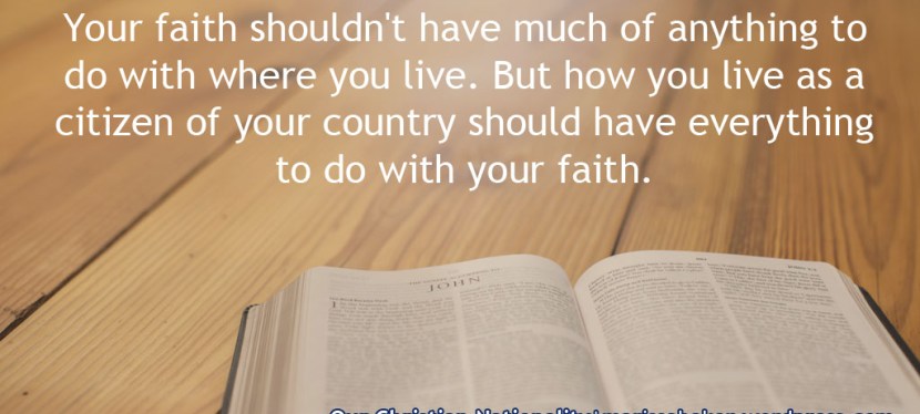 Our Christian Nationality