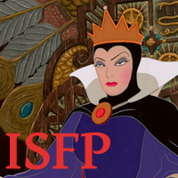 Evil Queen - ISFP. Visit marissabaker.wordpress.com for more Disney villain types