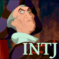 Frollo - INTJ. Visit marissabaker.wordpress.com for more Disney villain types