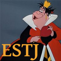 Queen of Hearts - ESTJ. Visit marissabaker.wordpress.com for more Disney villain types