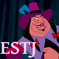 Ratcliffe - ESTJ. Visit marissabaker.wordpress.com for more Disney villain types