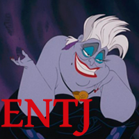 Ursula - ENTJ. Visit marissabaker.wordpress.com for more Disney villain types
