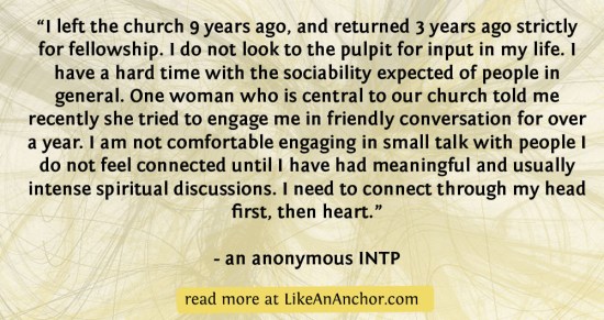 To Seek And Search Out By Wisdom: INTP Christians