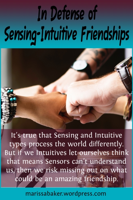 In Defense of Sensing-Intuitive Friendships | marissabaker.wordpress.com
