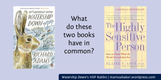 Watership Down's HSP Rabbit | marissabaker.wordpress.com