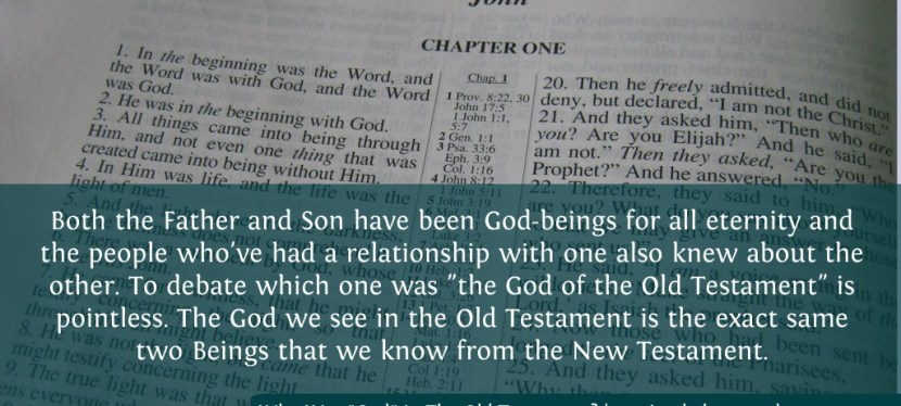 Who Was “God” In The Old Testament?