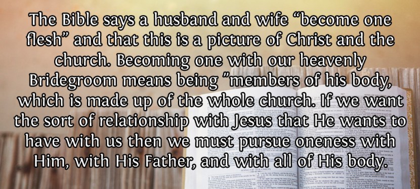 Becoming One Flesh With Jesus Christ